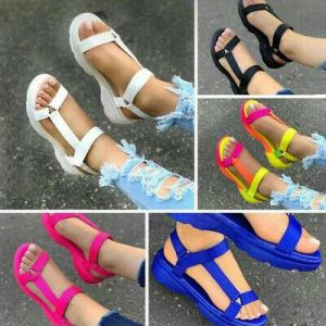    Fashion Women Ladies Casual Open Toe Non-Slip Beach Slippers Sandals Shoes
