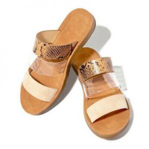    Women Ladies Casual Summer Flat Heel Shoes Flip Flop Beach Sandals Slippers Size